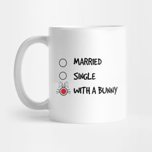 with a bunny Mug